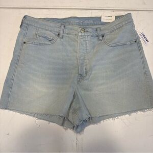 Old Navy Light Blue Denim Cutoff Shorts